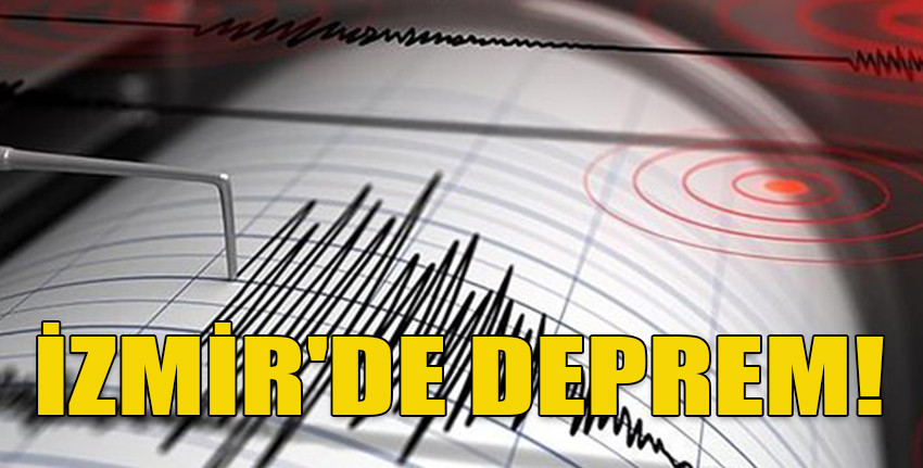 İzmir'de 3.2 büyüklüğünde deprem
