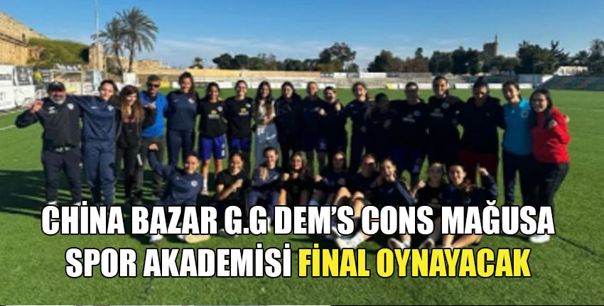 Kadınlar Kıbrıs Kupası'nda finalin adı kondu