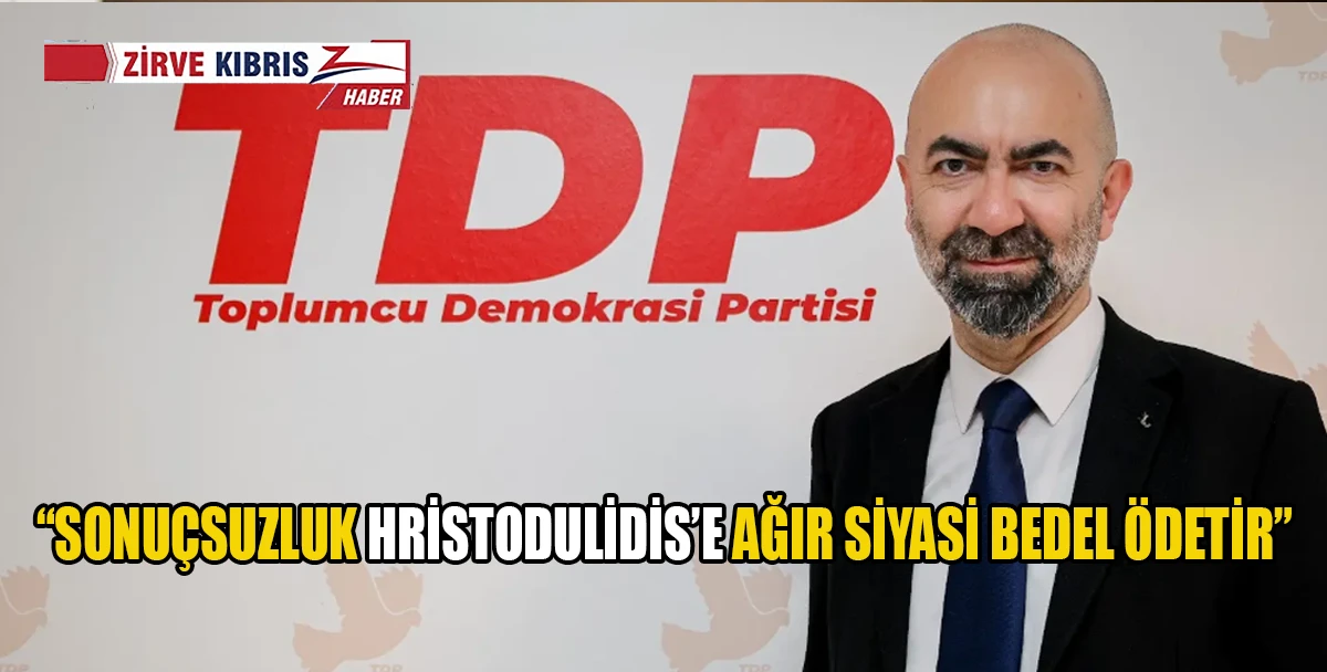 Kemal Baykallı: S&uuml;re&ccedil;teki durağanlık Hristodulidis&rsquo;in sonu olur