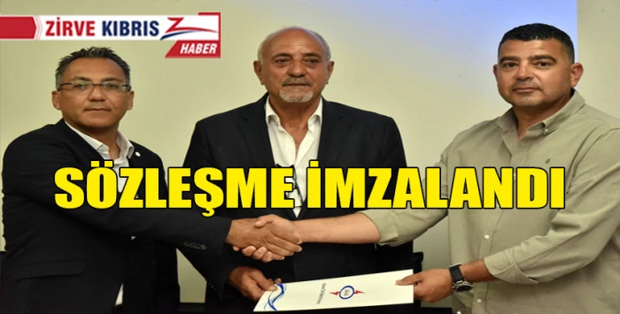 KIB-TEK Gazimağusa B&ouml;lge Amirliği hizmet binası i&ccedil;in Ciner Construction ile s&ouml;zleşme imzalandı