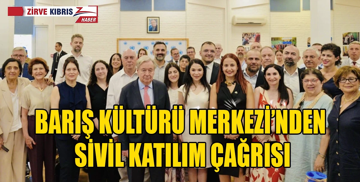Kıbrıs Barış K&uuml;lt&uuml;r&uuml; Merkezi, Danışma Organı&rsquo;nın gecikmeden faaliyete ge&ccedil;irilmesini istedi