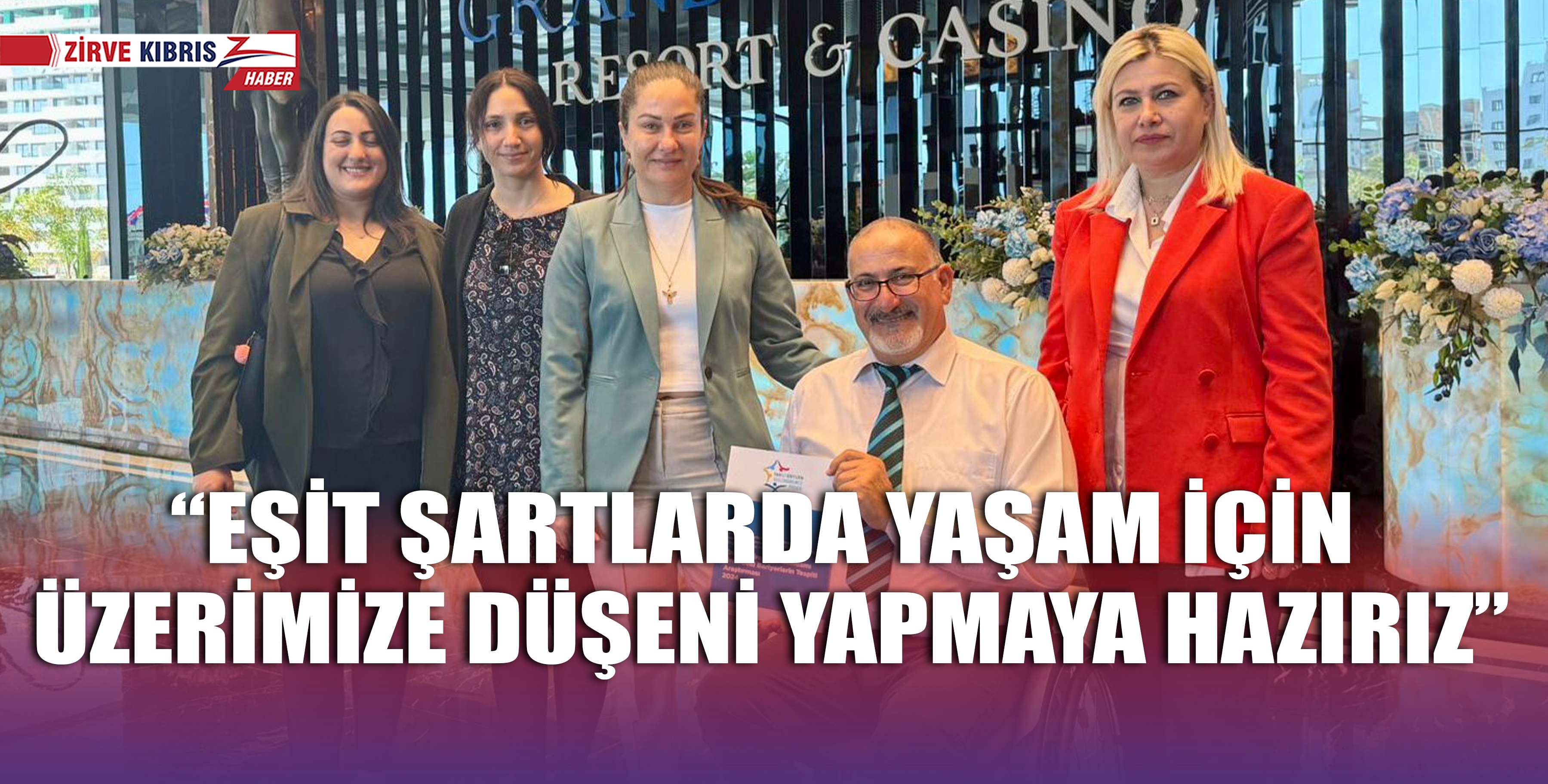 Kıbrıs Türk Ortopedik Özürlüler Derneği’nin “Engellilerin Güçlendirilmesi Projesi” ele alındı
