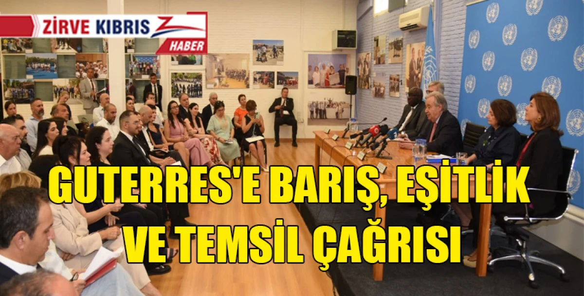 Kıbrıslı T&uuml;rk gen&ccedil;lerden BM Genel Sekreteri Antonio Guterres&rsquo;e ortak mektup