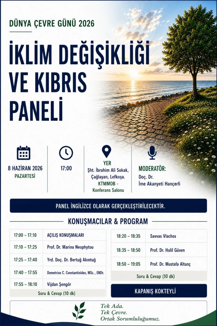  Kıbrıslı T&uuml;rk ve Kıbrıslı Rum Uzmanlar Aynı Panelde Buluşuyor  