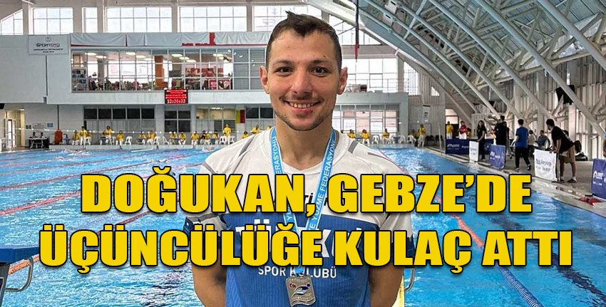 Kıbrıslı Türk yüzücü Ulaç organizasyonun genel klasmanında üçüncü, 20 yaş ve büyükler kategorisinde ikinci oldu