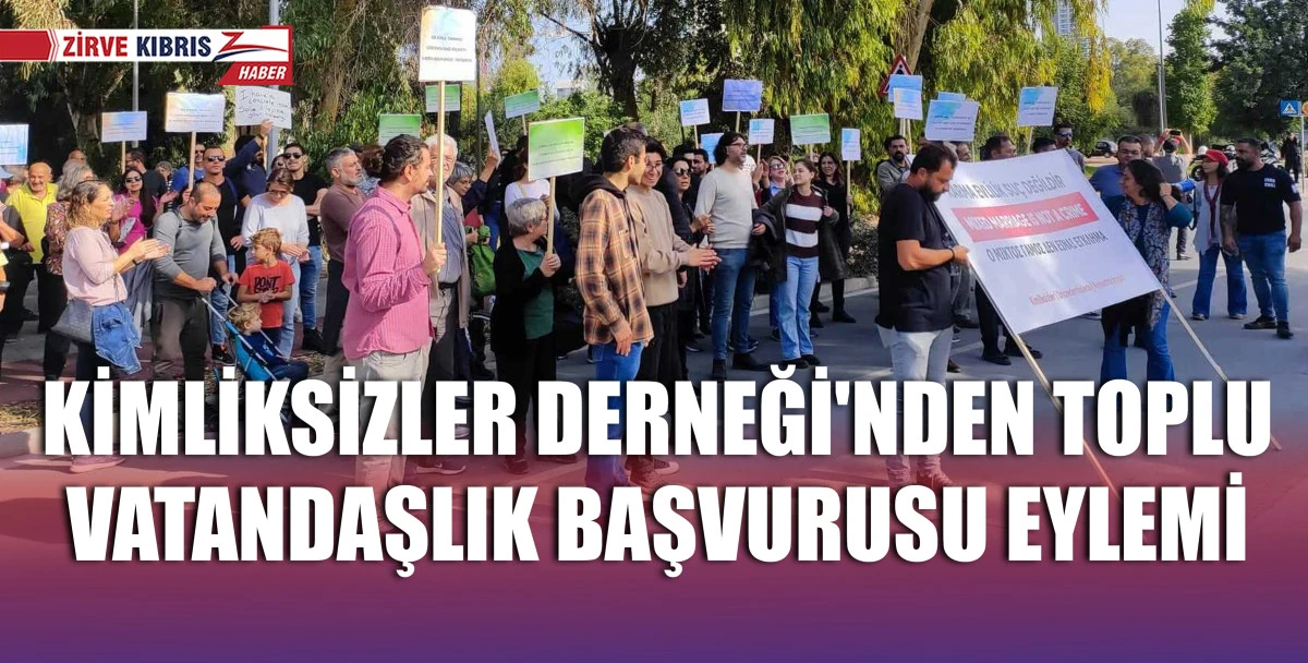 Kimliksizler Derneği, 19 Mayıs'ta Güney Lefkoşa’da toplu vatandaşlık başvuru eylemi yapacak