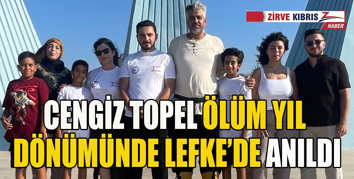 KKTC Geleneksel Ok&ccedil;uluk Derneği, Cengiz Topel&rsquo;i t&ouml;renle andı