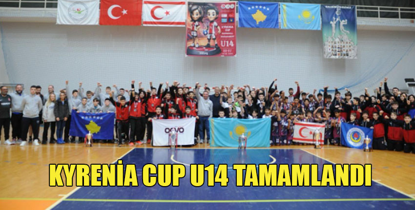 KKTC Hentbol Federasyonu’nun 14 yaş altı takımlarına yönelik Girne’de organize ettiği KYRENIA CUP U14 sona erdi.