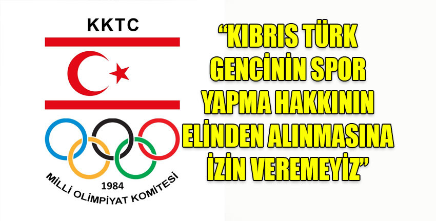 KKTC Milli Olimpiyat Komitesi'nden BM'ye kınama