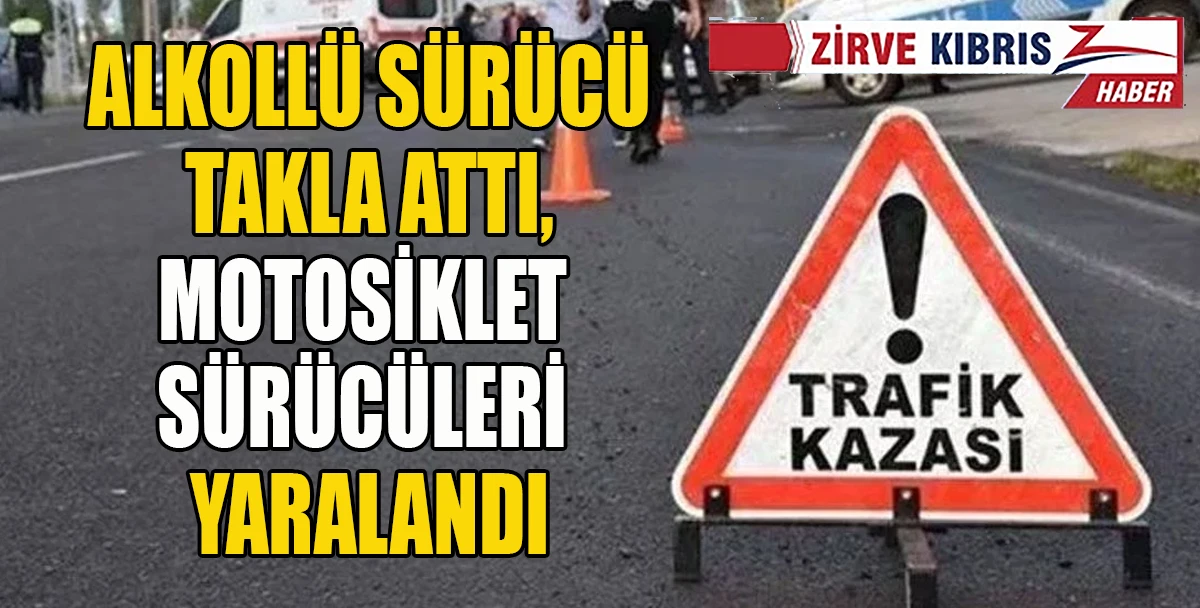 KKTC&rsquo;de d&uuml;n ve bug&uuml;n meydana gelen kazalarda d&ouml;rt yaralı, bir tutuklu