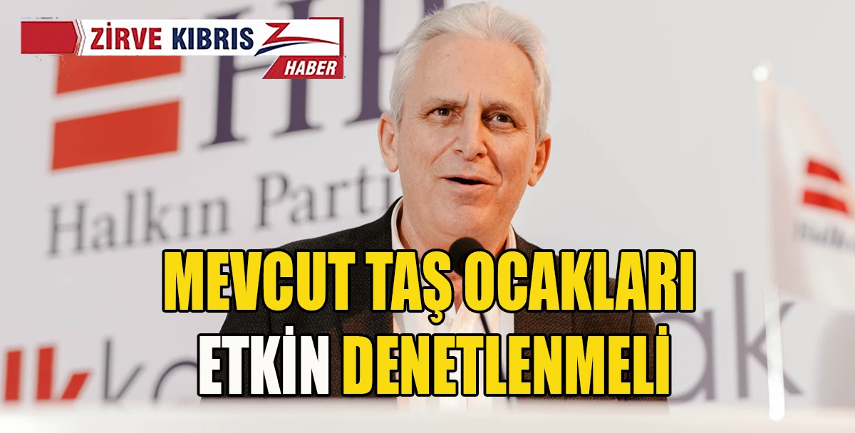 K&ouml;roğlu: Yeni taş ocağı izinlerinin g&uuml;ndeme getirilmesi kabul edilemez