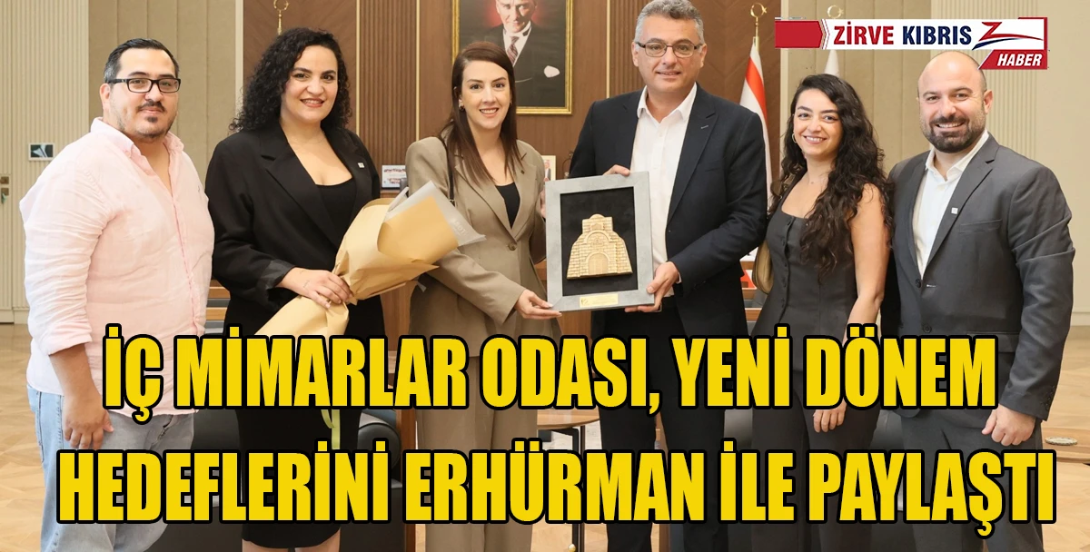 KTMMOB İ&ccedil; Mimarlar Odası&rsquo;ndan Cumhurbaşkanı Tufan Erh&uuml;rman&rsquo;a Nezaket Ziyareti