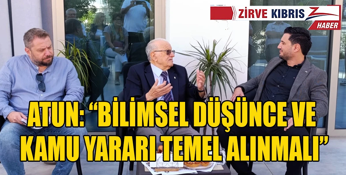 KTMMOB'nin sohbet etkinliğine Hakkı Atun konuk oldu