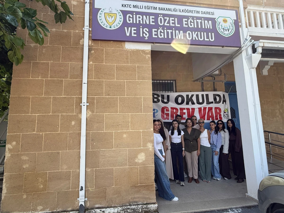 KT&Ouml;S, Girne &Ouml;zel Eğitim ve İş Eğitim Okulu&rsquo;nda bug&uuml;n iş bırakacak