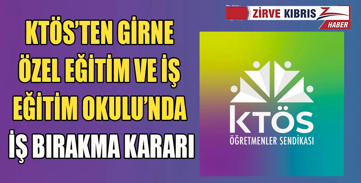 KT&Ouml;S&rsquo;ten &ouml;zel eğitim &ouml;ğretmeni eksikliğine tepki
