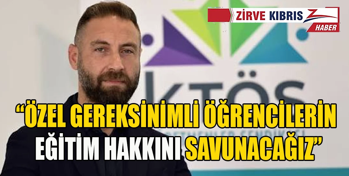 KT&Ouml;S&rsquo;ten &ouml;zel eğitimde &ouml;ğretmen eksikliğine karşı eylem