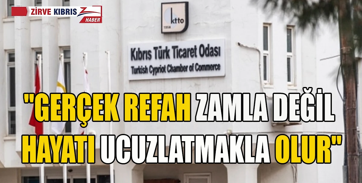 KTTO: "&Ccedil;&ouml;z&uuml;m Maaş Artışında Değil, Hayat Pahalılığında"