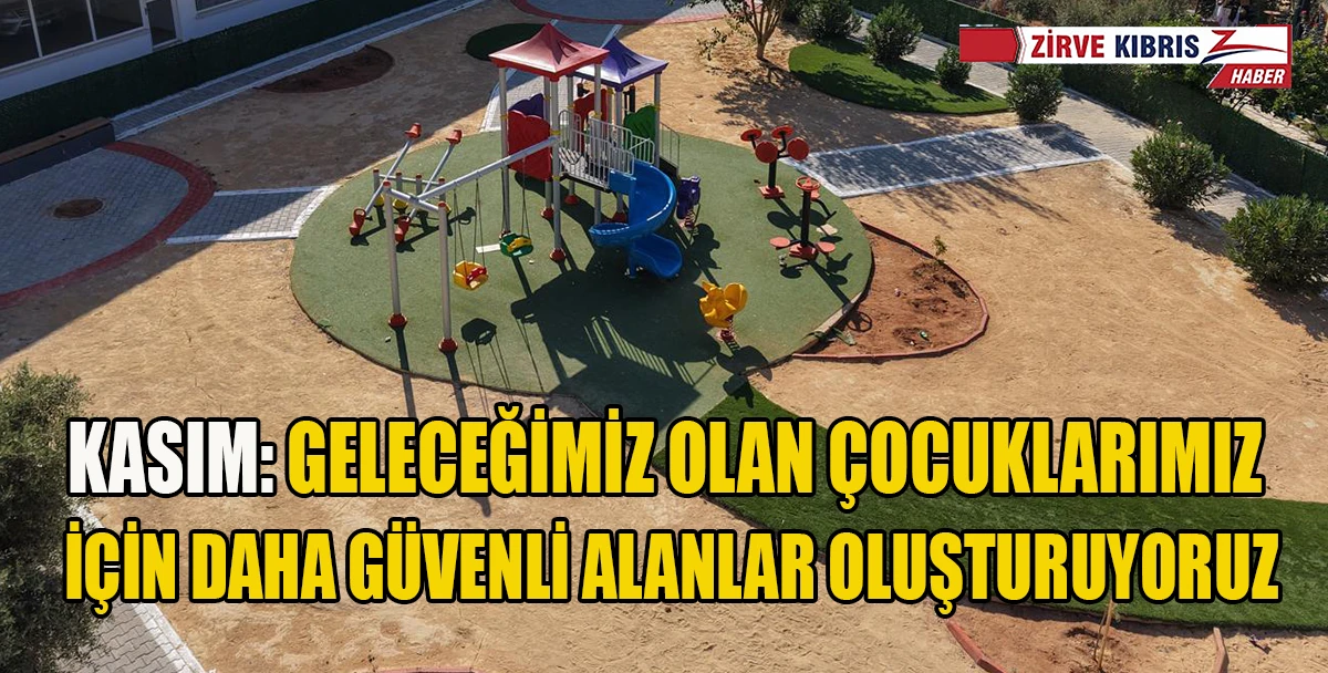 Kurudere Paşakent Sitesi&rsquo;ne modern &ccedil;ocuk parkı yenileme &ccedil;alışmaları tamamlanıyor