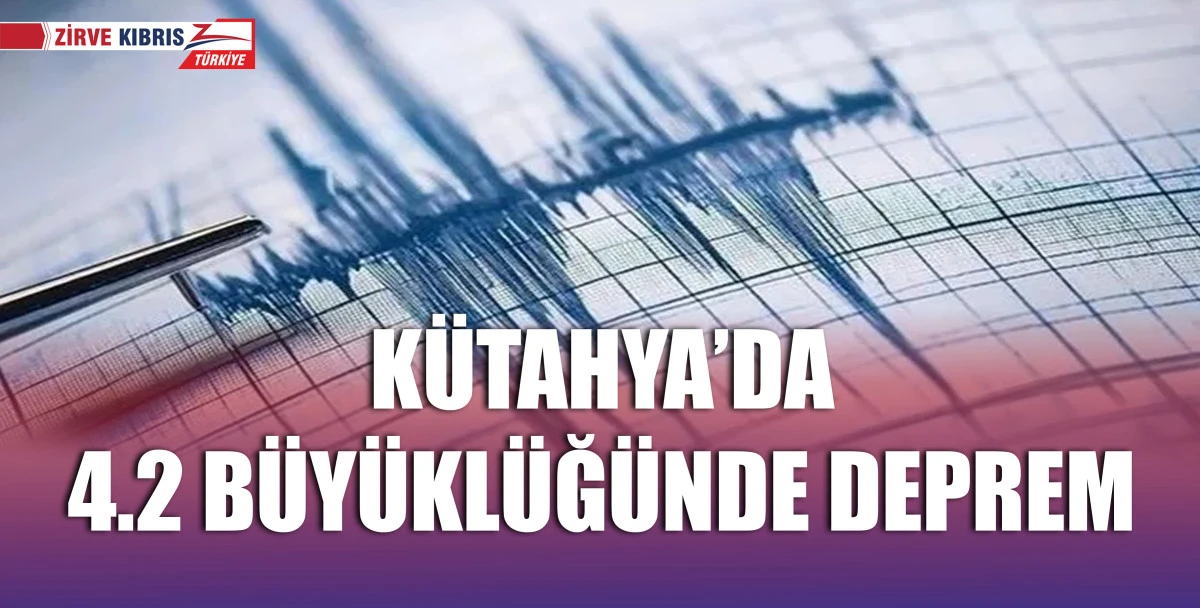 Kütahya'da deprem