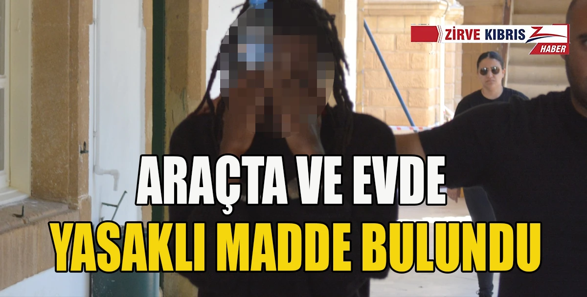 Lefke&rsquo;de Yasaklı Madde Operasyonu