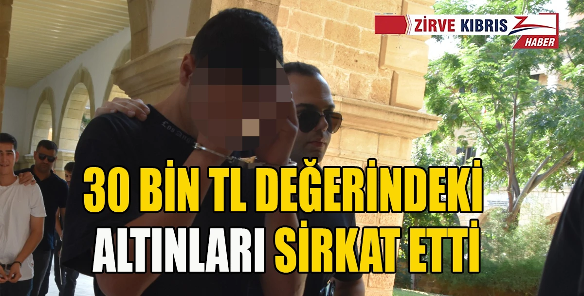 Lefkoşa&rsquo;da Altın Kolye Hırsızlığı