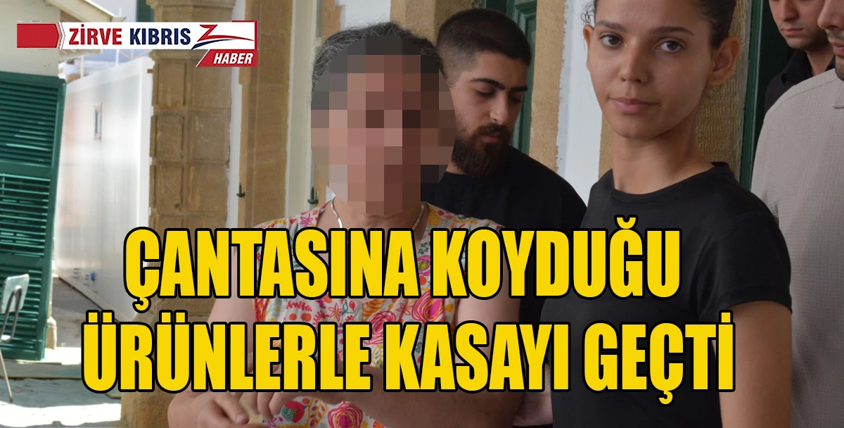Lefkoşa&rsquo;da Marketten Hırsızlık Yapan Zanlı Teminata Bağlandı