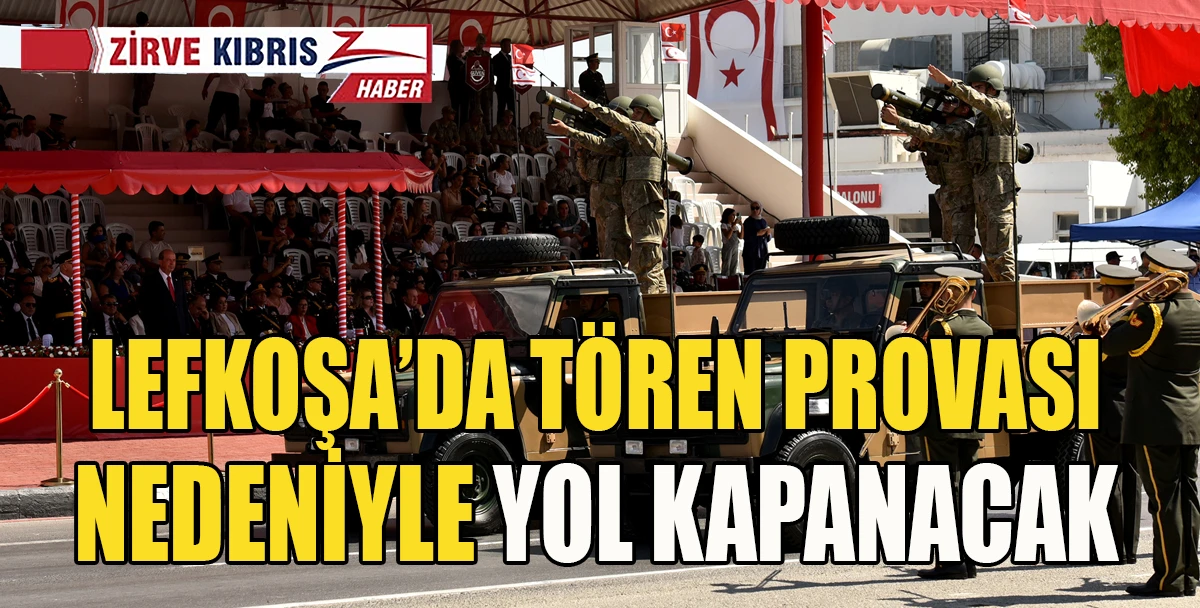 Lefkoşa&rsquo;da Pazar G&uuml;n&uuml; Trafik D&uuml;zenlemesi