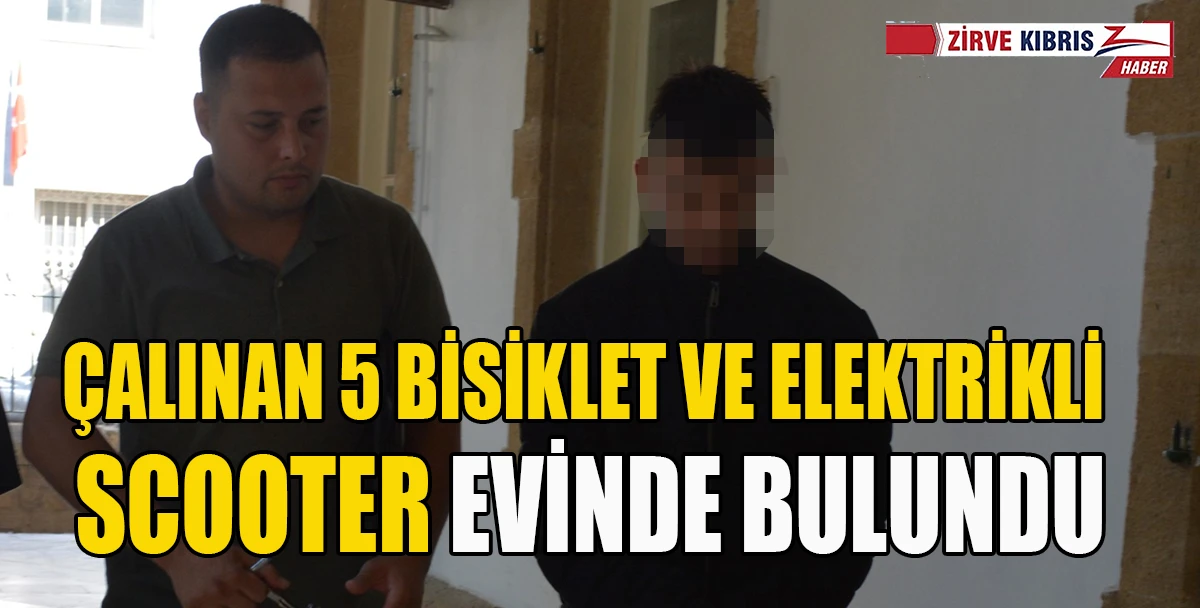 Lefkoşa'daki Seri Bisiklet ve Scooter Hırsızı Cezaevine G&ouml;nderildi