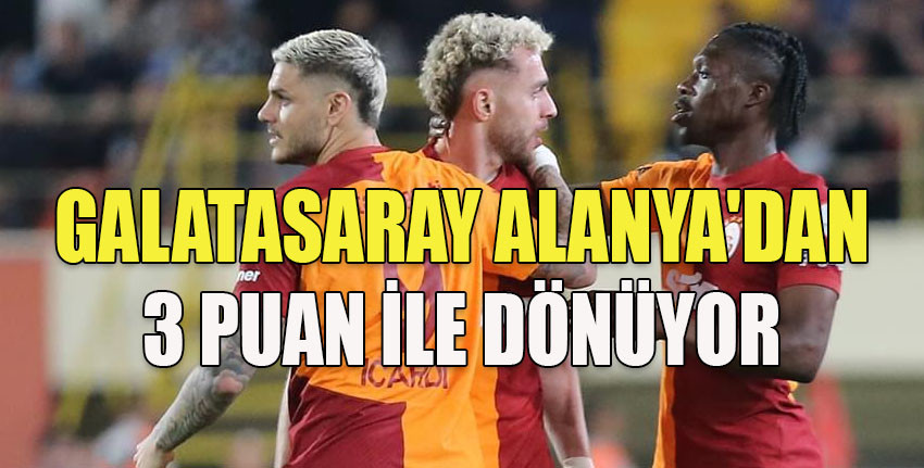 Lider Galatasaray ikinci yarı coştu