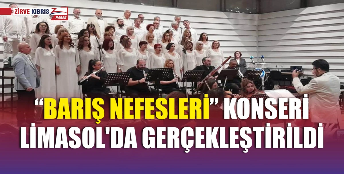 LTB Başkanı Harmancı ile Limasol Belediye Başkanı Armeftis konseri birlikte izledi