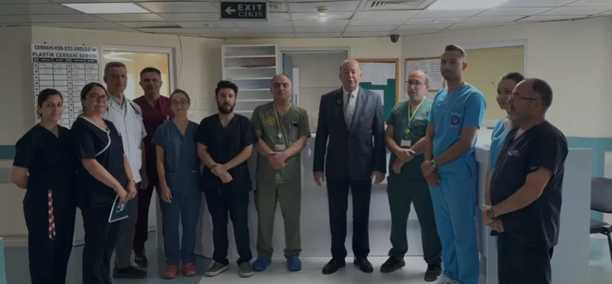 Mağusa Devlet Hastanesi'nde ilk kalp damar cerrahisi ameliyatı başarıyla ger&ccedil;ekleştirildi