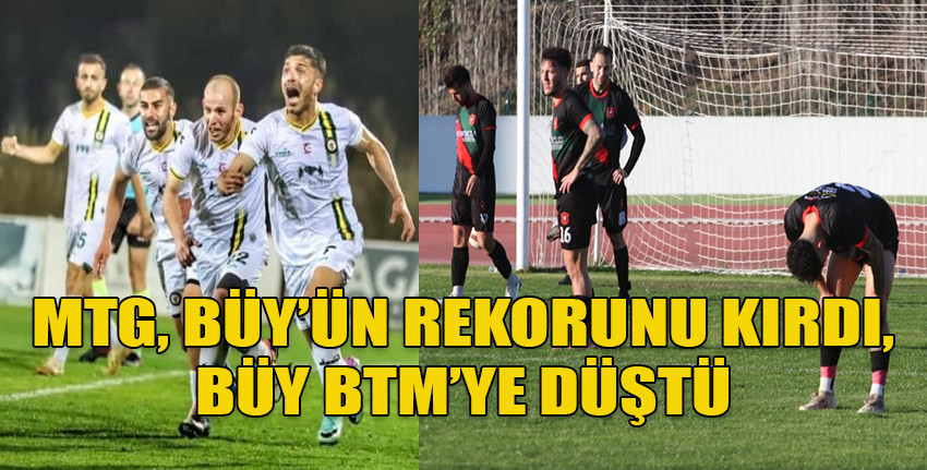 Mağusa Türk Gücü Kıbrıs Türk futbol tarihine geçti