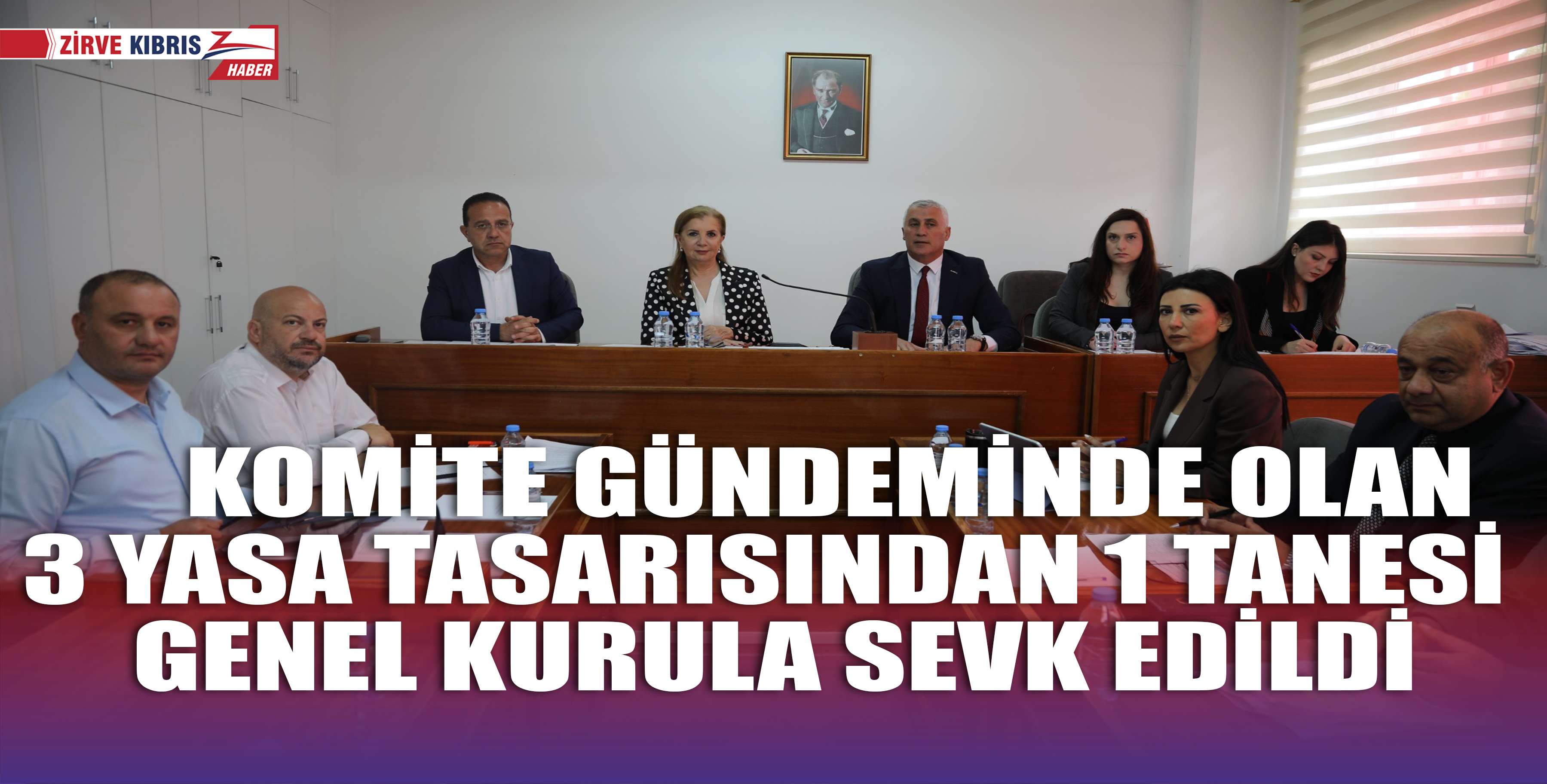 Maliye Komitesi üç yasa tasarısını görüştü, birini oy birliğiyle onayladı
