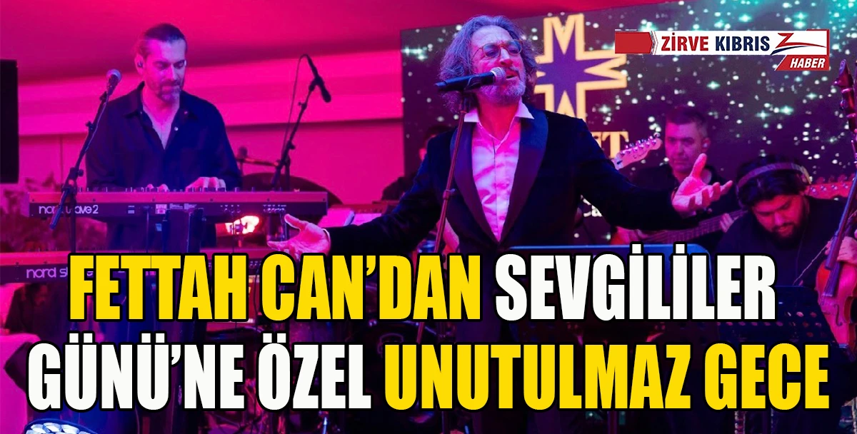 Merit Lefkoşa Sahnesi&rsquo;nde Romantizm Zirveye &Ccedil;ıktı