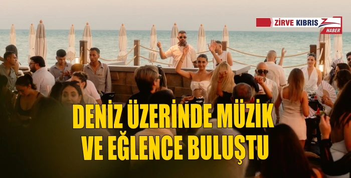 Merit Royal Gardens İskele'de yazın yeni eğlence adresi: Zaia Coastal Club