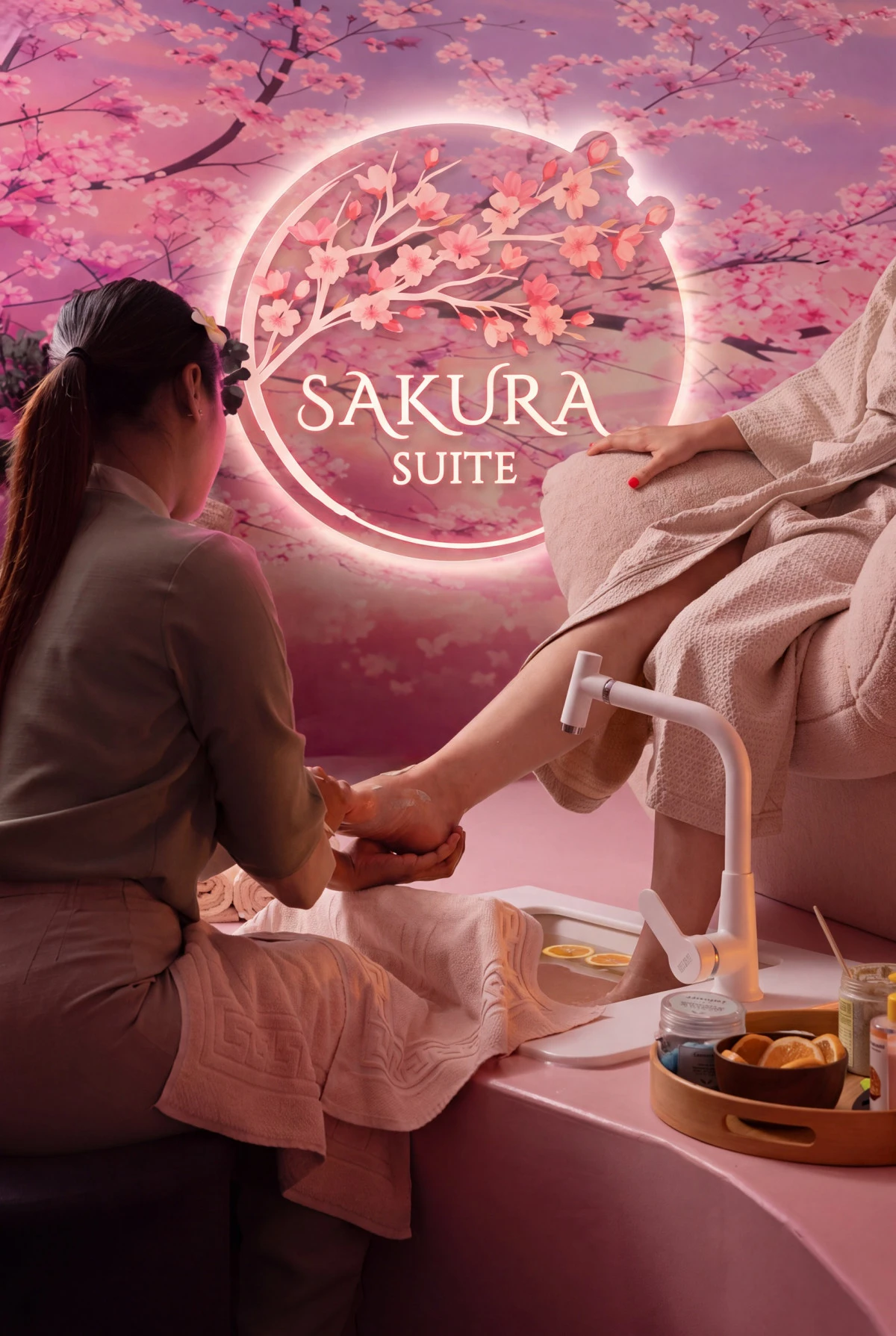 Merit Royal Spa&rsquo;da Sakura Suite ile Uzak Doğu Esintili Ayak Bakımı