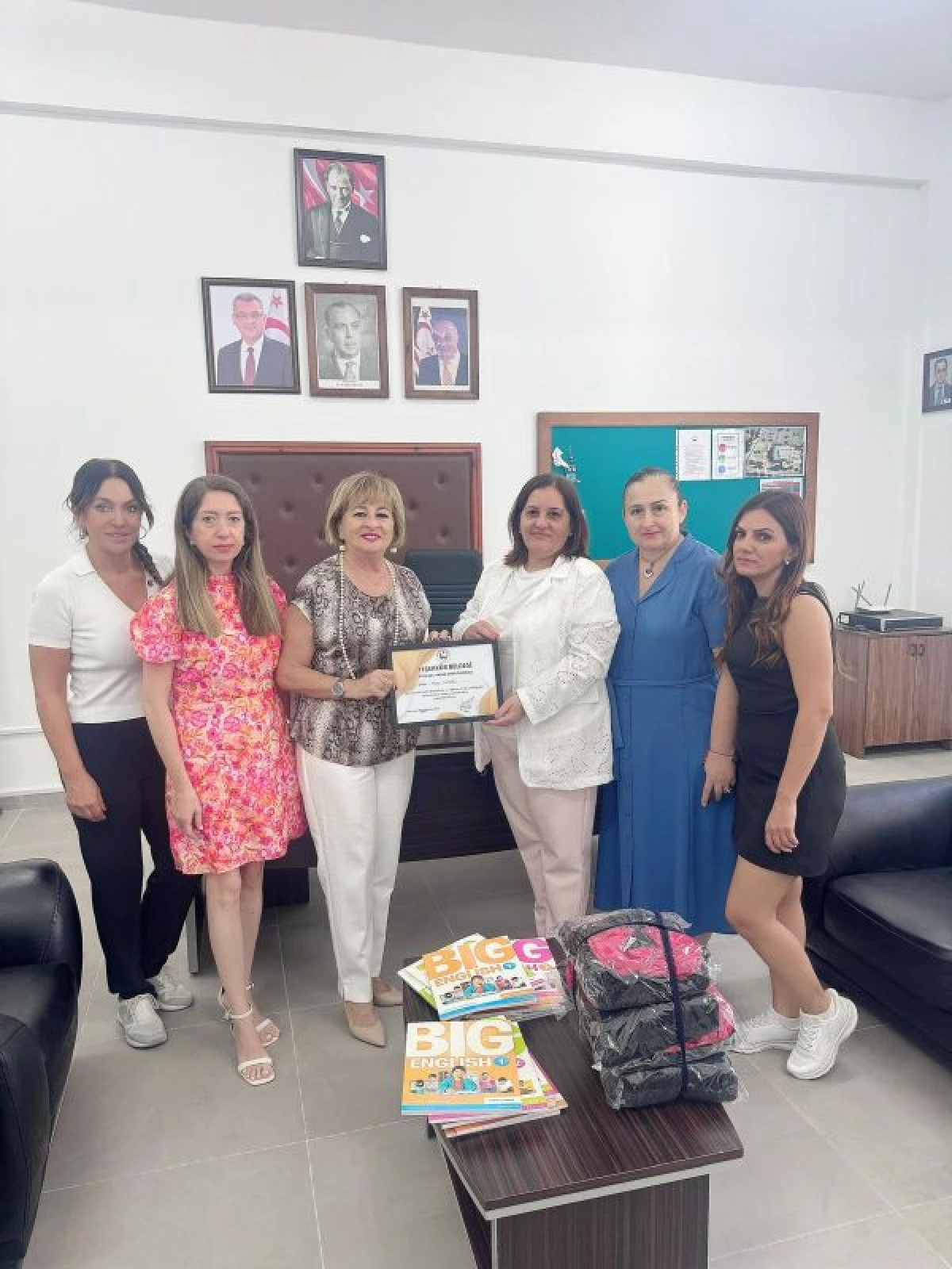 Merit&rsquo;ten Girne B&ouml;lgesi Okullarına Eğitim Desteği