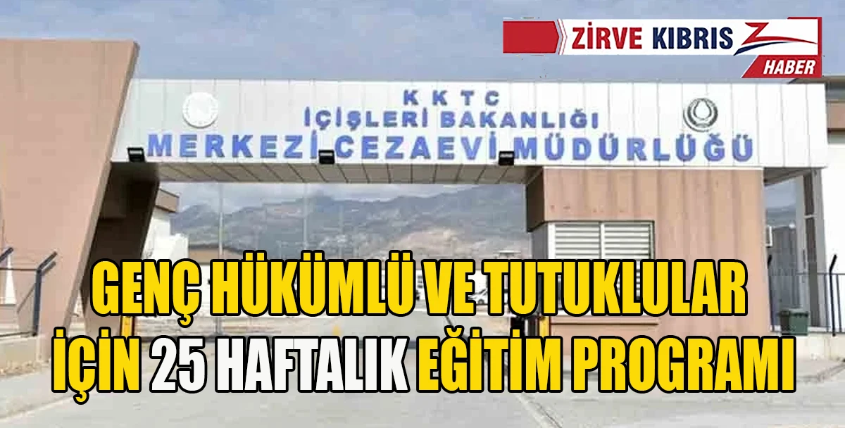 Merkezi Cezaevi&rsquo;ndeki Gen&ccedil;lere Meslek Eğitimi Başlıyor