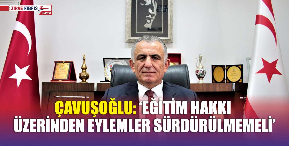 Milli Eğitim Bakanı Nazım Çavuşoğlu, BRT'ye açıklamalarda bulundu
