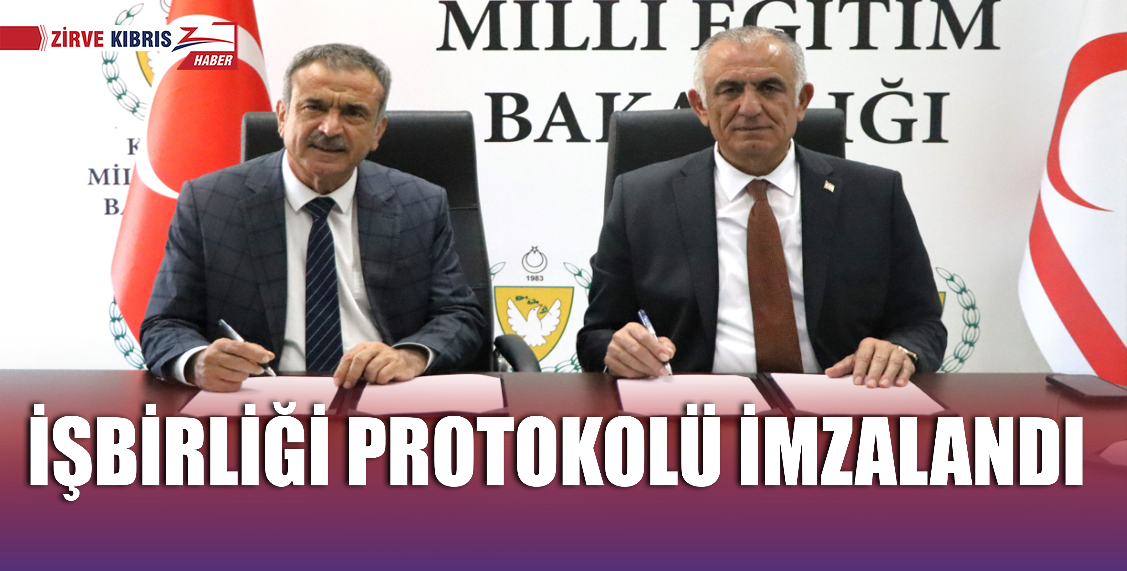 Milli Eğitim Bakanlığı ve Gazimağusa Belediyesi arasında işbirliği protokolü imzalandı