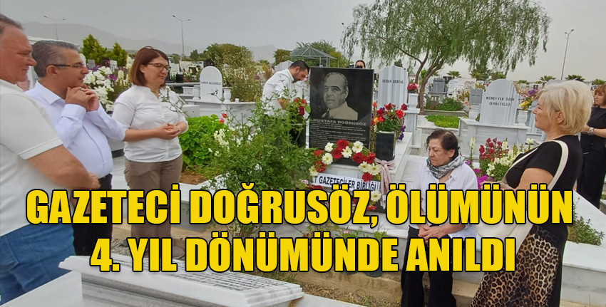 Mustafa Doğrusöz ölüm yıl dönümünde törenle anıldı