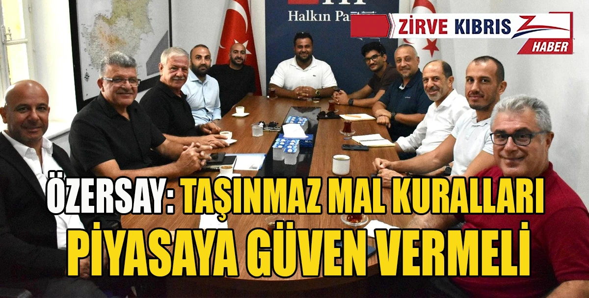 M&uuml;teahhitler Birliği, Halkın Partisi&rsquo;ni ziyaret etti