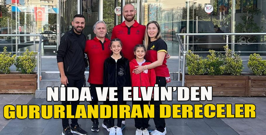 Nida ve Elvin'den Türkiye Şampiyonasında gururlandıran dereceler!