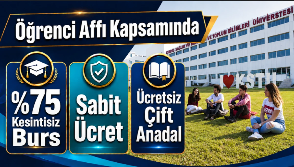 &Ouml;ğrenci Affına KSTU&rsquo;dan Y&uuml;zde 75 Burs Desteği