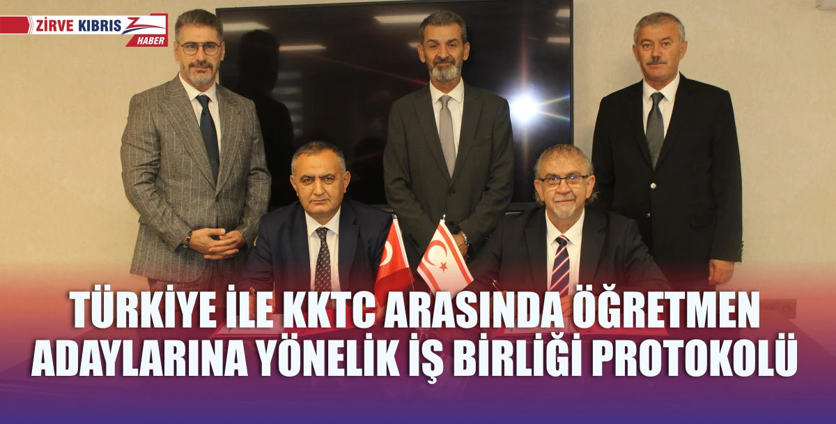 Öğretmen adaylarının mesleki gelişimini desteklemeye yönelik iş birliği protokolü imzalandı