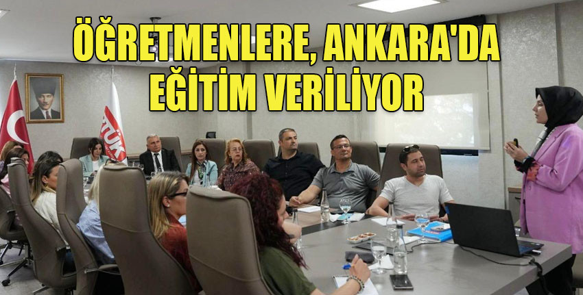 Öğretmenlere, Ankara'da 