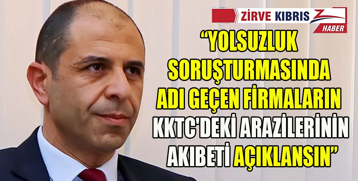 &Ouml;zersay: H&uuml;k&uuml;met KKTC&rsquo;ye uzanan fon krizi konusunda ne yapıyor kamuoyuna a&ccedil;ıklasın