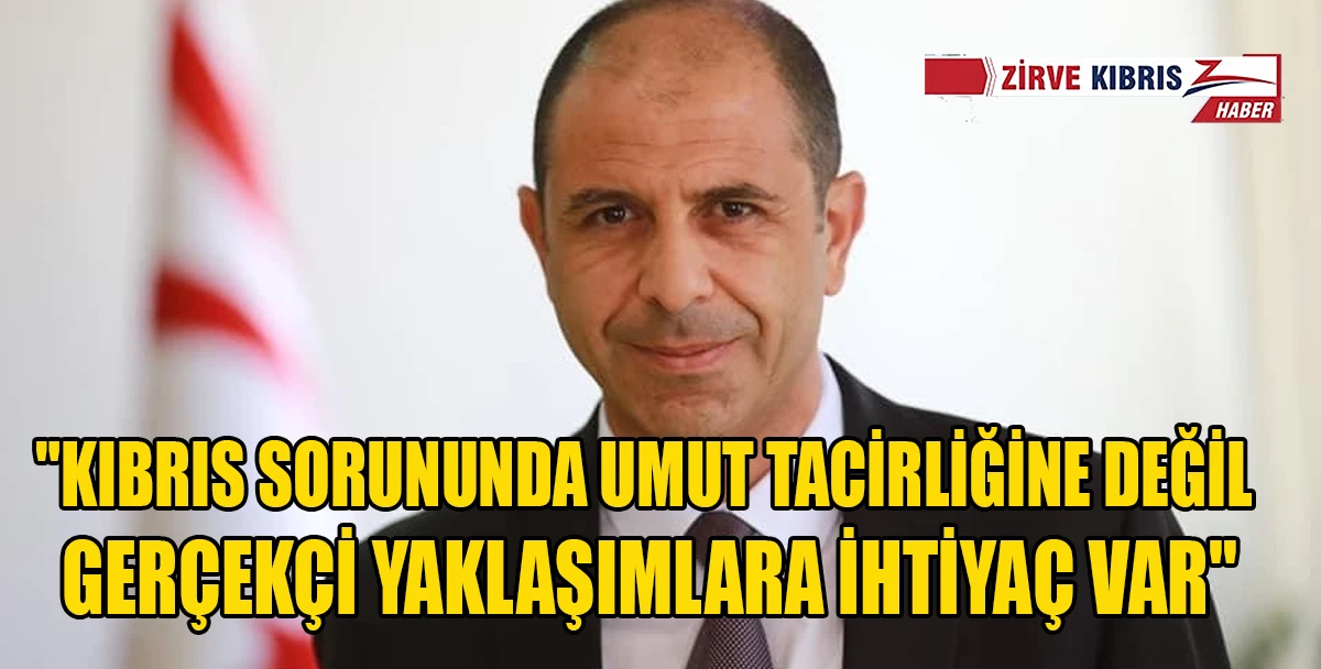  &Ouml;zersay: Kalıcı &ccedil;&ouml;z&uuml;m hem y&ouml;ntem hem de i&ccedil;erik konusunda ger&ccedil;ek&ccedil;i yaklaşımlarla m&uuml;mk&uuml;nd&uuml;r