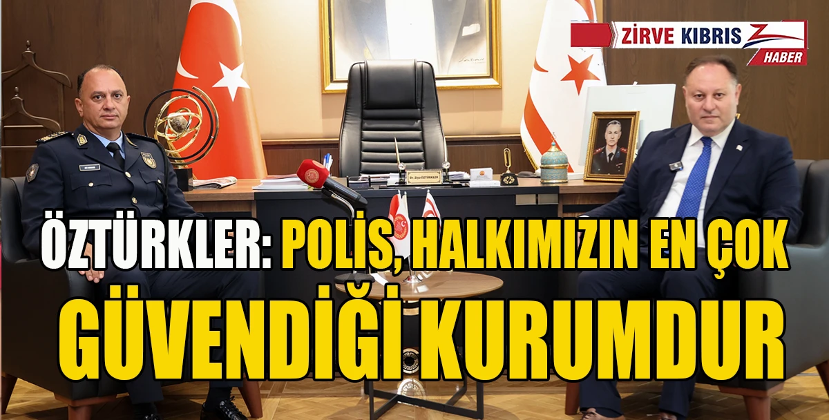 &Ouml;zt&uuml;rkler: Kamu D&uuml;zenini Sağlayan Polis Teşkilatımızın 62. Yılı Kutlu Olsun