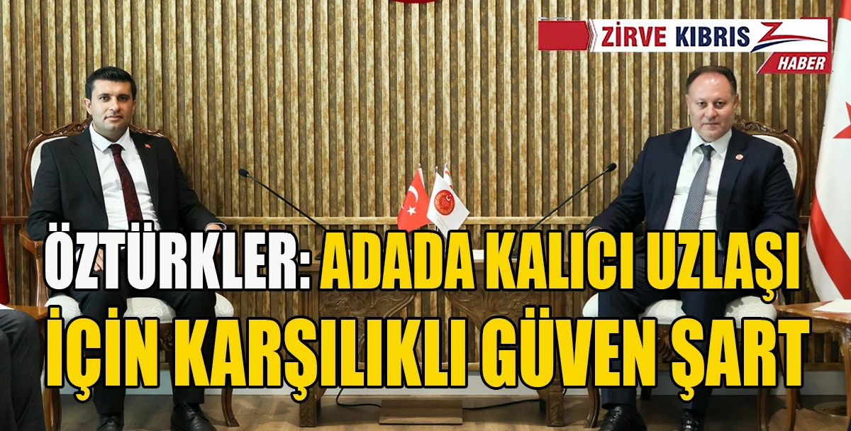 &Ouml;zt&uuml;rkler: Kıbrıs T&uuml;rk halkı, varlık m&uuml;cadelesini kararlılıkla s&uuml;rd&uuml;r&uuml;yor